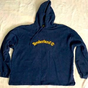 Timberland navy blue hoodie XL